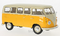 Autobus VW T1, tmavo žltá / béžová  1963
